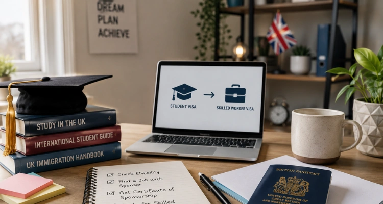 How to Switch from a Student Visa to a Skilled Worker Visa in the UK: Complete 2026 Guide